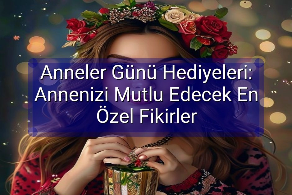 Anneler Günü Hediyeleri: Annenizi Mutlu Edecek En Özel Fikirler