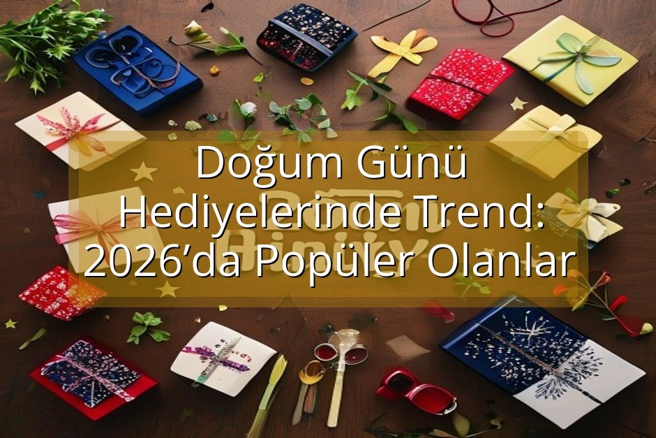 Doğum Günü Hediyelerinde Trend: 2026’da Popüler Olanlar